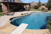 <h5>Backyard Design - Plano</h5><p>Signature Pools & Spas - Custom Swimming Pools</p>